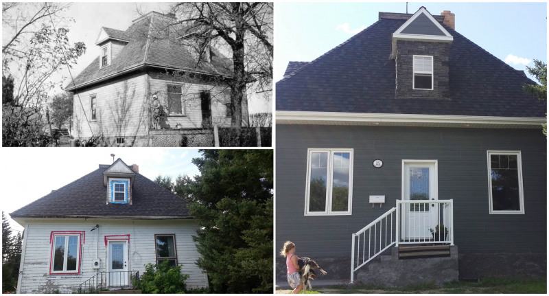 High Bluff old house transformation.